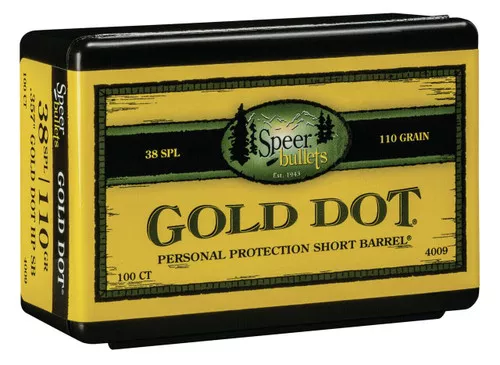 Speer Bullet 38cal 357 100gr GDHP UPC: 076683040091