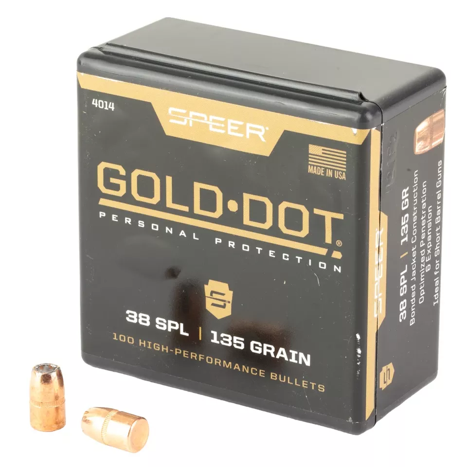 Speer Gold Dot .357 Magnum 135 Grain Hollow Point Short Barrel - 100 Count