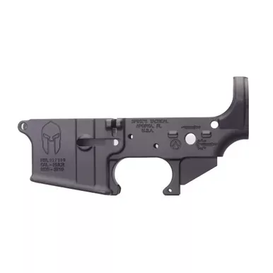 Spike’s Tactical | Spartan | Stripped Lower Receiver | AR15 Platform | Black | STLS021