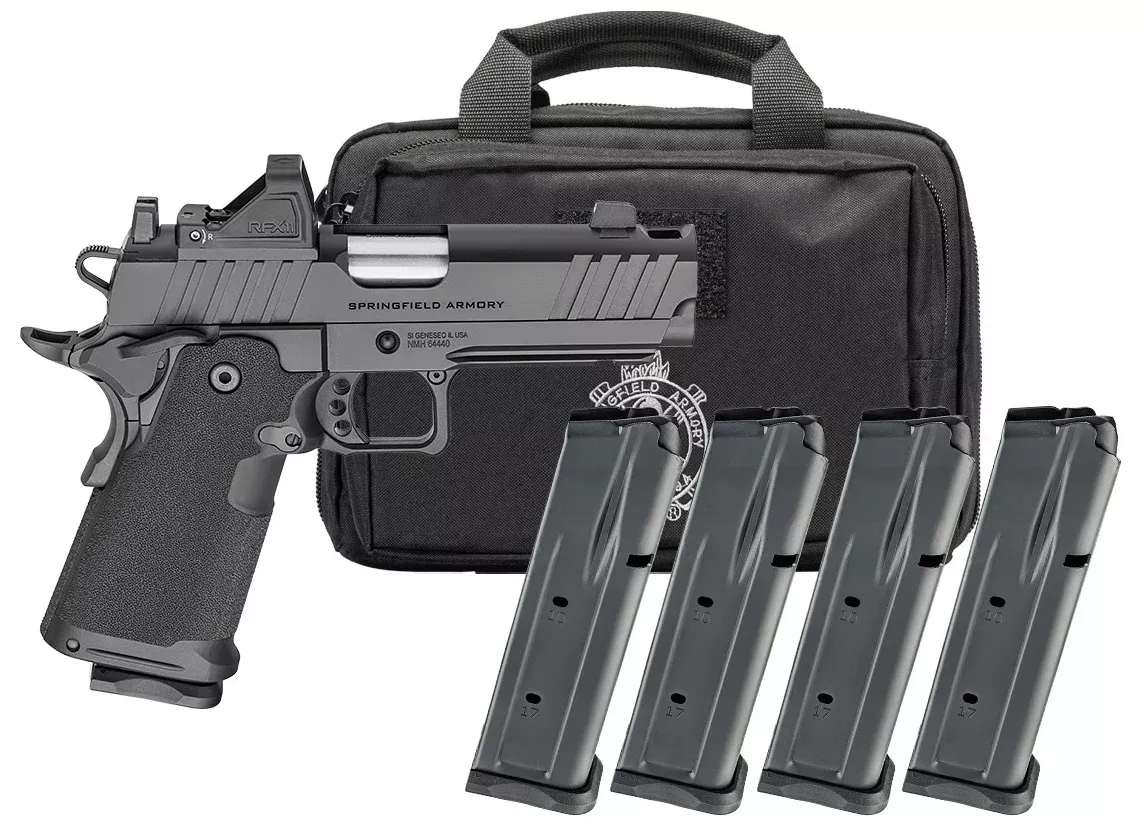 SPR 1911 DS PRODIGY 9MM 4.25 AOS COMP 10RD PAC