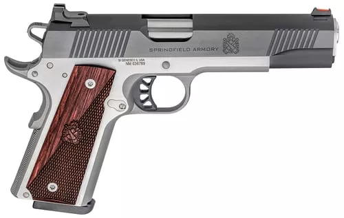 SPRGFLD 10MM RONIN 5" STS/BLK 8RD