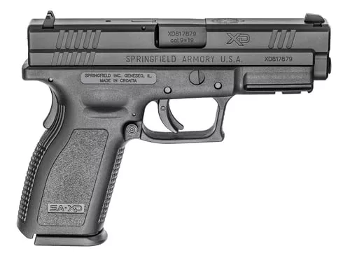 SPRGFLD XD9 9MM 4" BLK 10RD