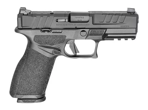 Springfield Armory EC9409BFCU Echelon 4.0FC 9mm Luger 20+1 17+1 4" Black Melonite Steel Barrel & Optic Ready/Serrated Slide, Polymer Frame w/Picatinny Rail, Ambidextrous