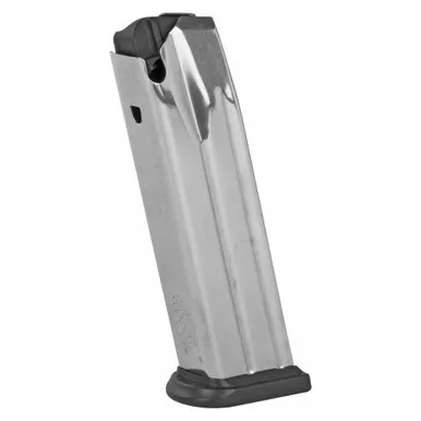 Springfield Magazine, 9MM, 19 Rounds, Fits Springfield XDM, Stainless, Silver