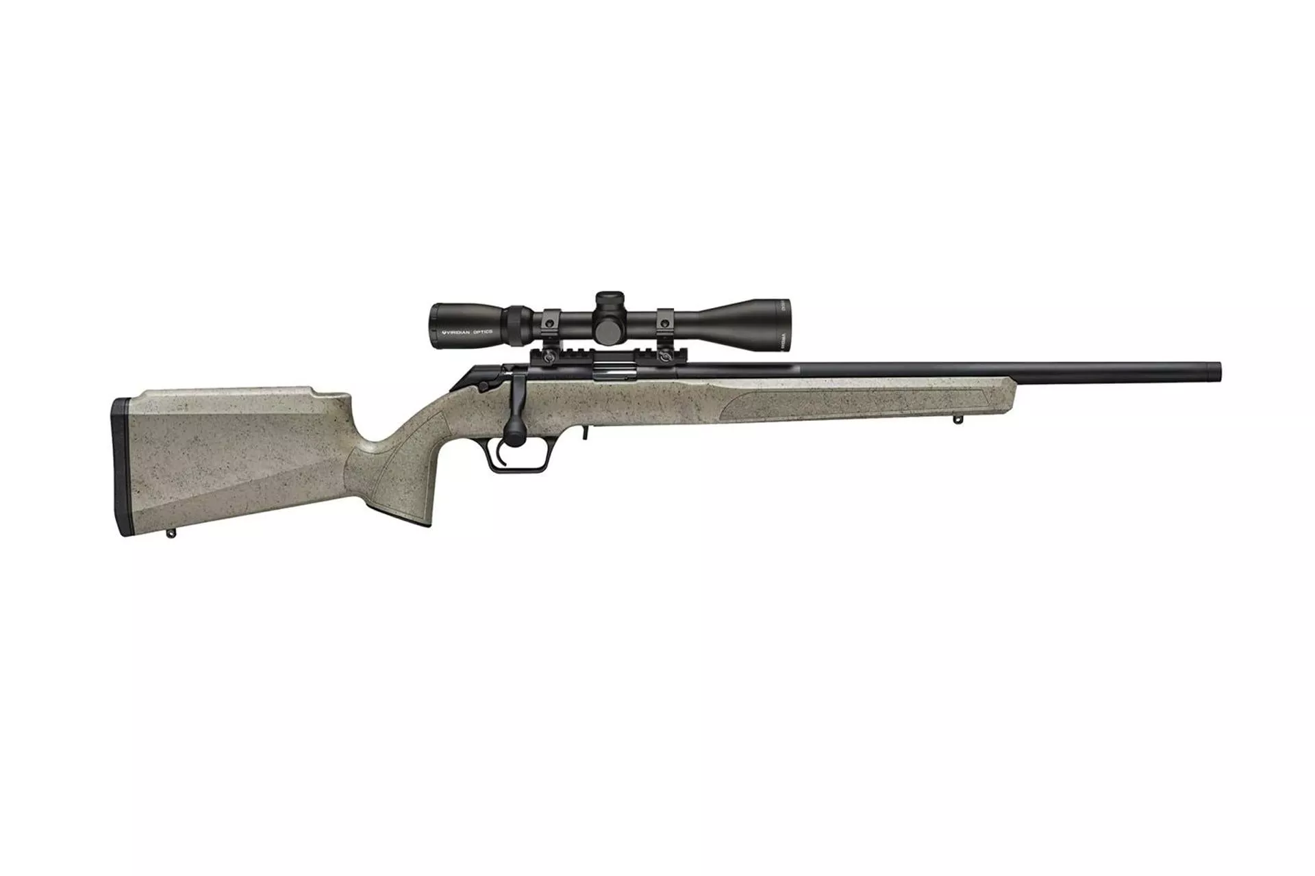 Springfield Model 2020 20″ .22 LR 10rd Rimfire Target Rifle – Sage w/ Scope – BART92022TBW-23VE