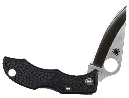 SPYDERCO LADYBUG3 BLACK FRN PLAIN