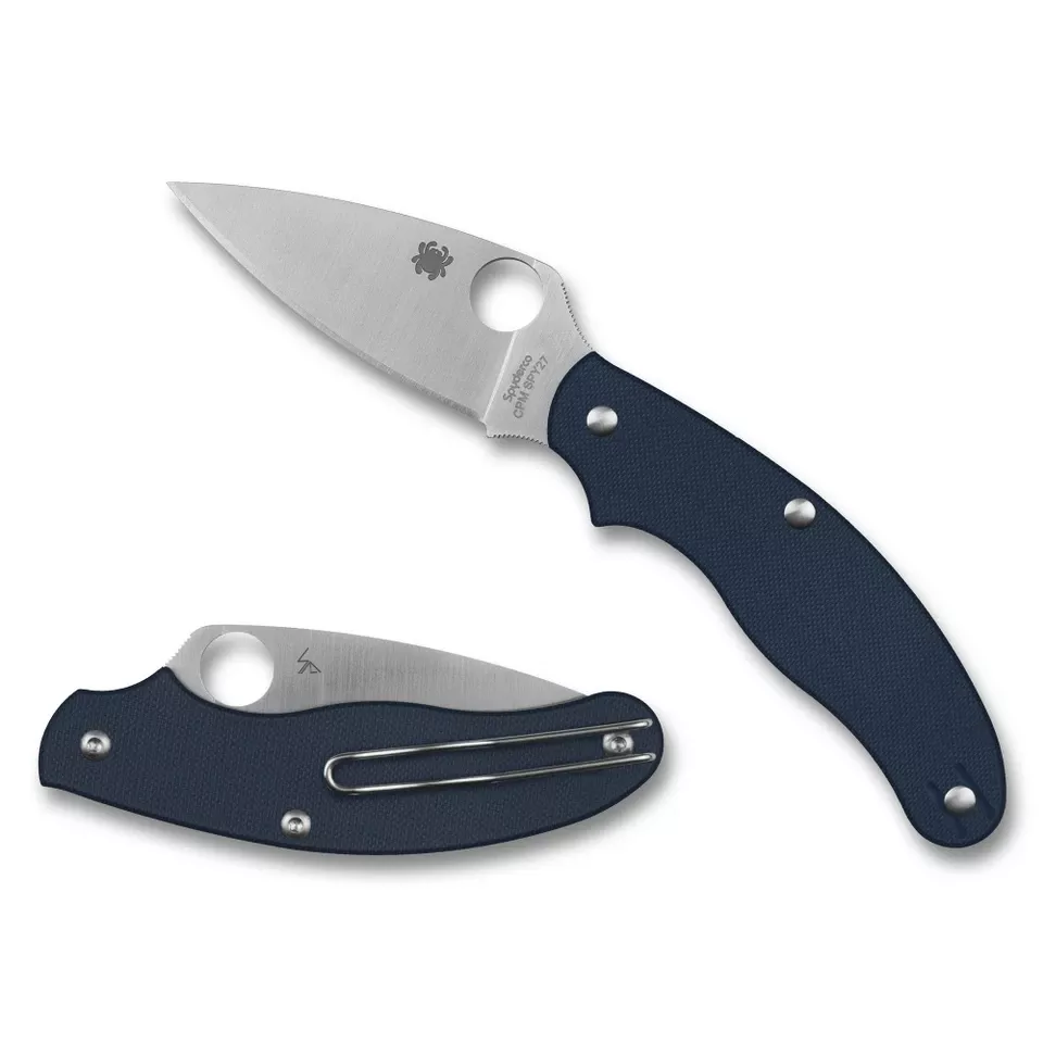 SPYDERCO UK PENKNIFE G-10 BLUE 2.95"