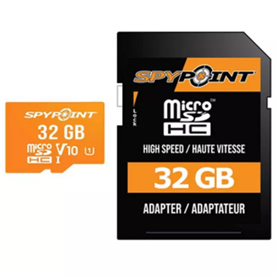 SPYPOINT MICRO SD CARD 32GB CLASS 10