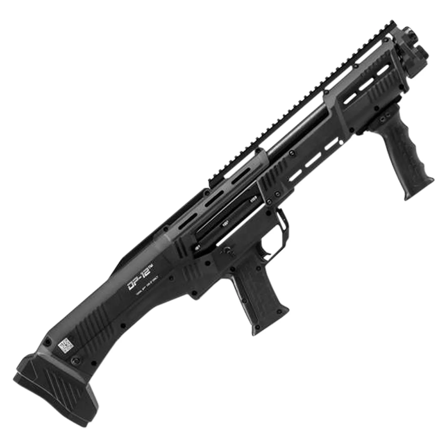 Standard Mfg DP12 DP-1212 Gauge Pump 3″ 14+2 18.88″ Black Double Barrel, Black Picatinny Rail Aluminum Receiver, Picatinny Handguard, Black Synthetic Stock