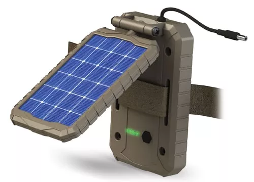 Stealth Cam STCSOLP Sol-PakFits Wireless/Cellular Trail Camera 12 Volt Li-ion Battery Brown
