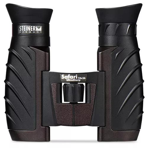 Steiner 2218 Safari Ultrasharp 10x42mm Roof Prism Black Rubber Armor