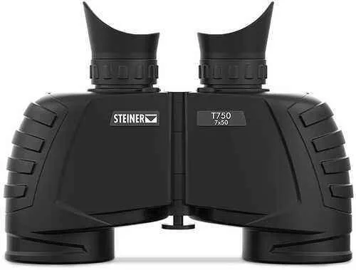 Steiner T750 Tactical 7X 50mm 356 ft @ 1000 yds FOV Black Rubber Armor BiFALSEcular