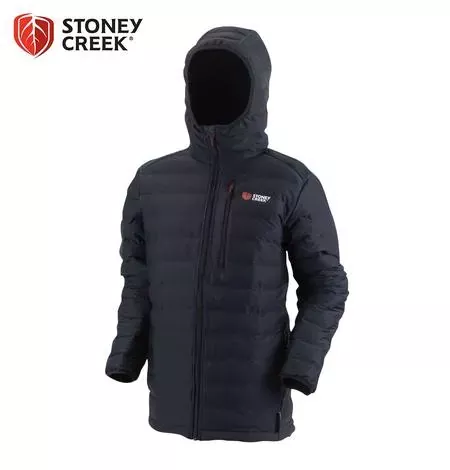 Stoney Creek ThermoGuard Insulated Puffer Jacket Charcoal
