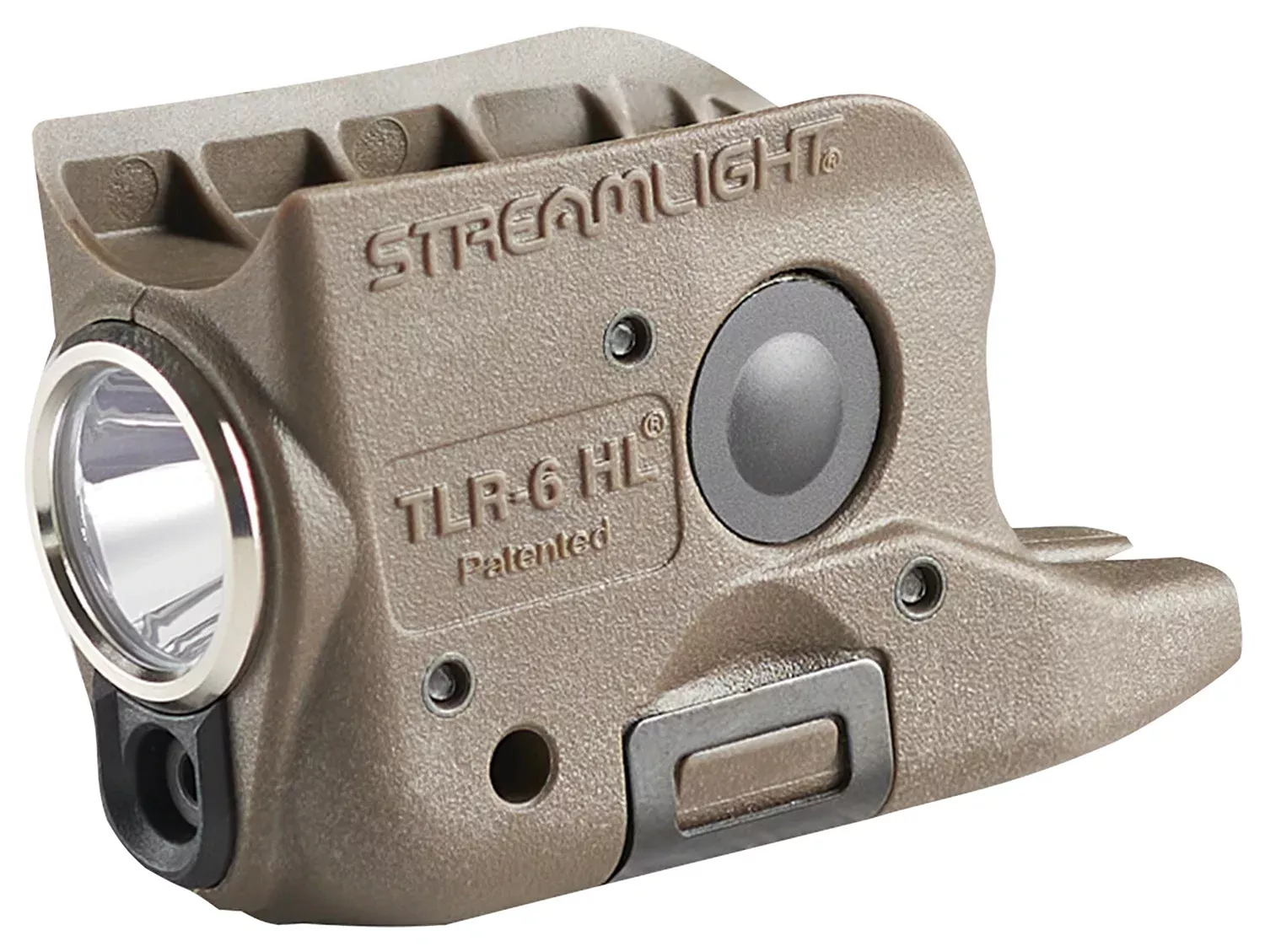 Streamlight 69341 TLR-6 HL Gun LightFlat Dark Earth 300 Lumens White LED/Red Laser Glock 42/43/43X/48