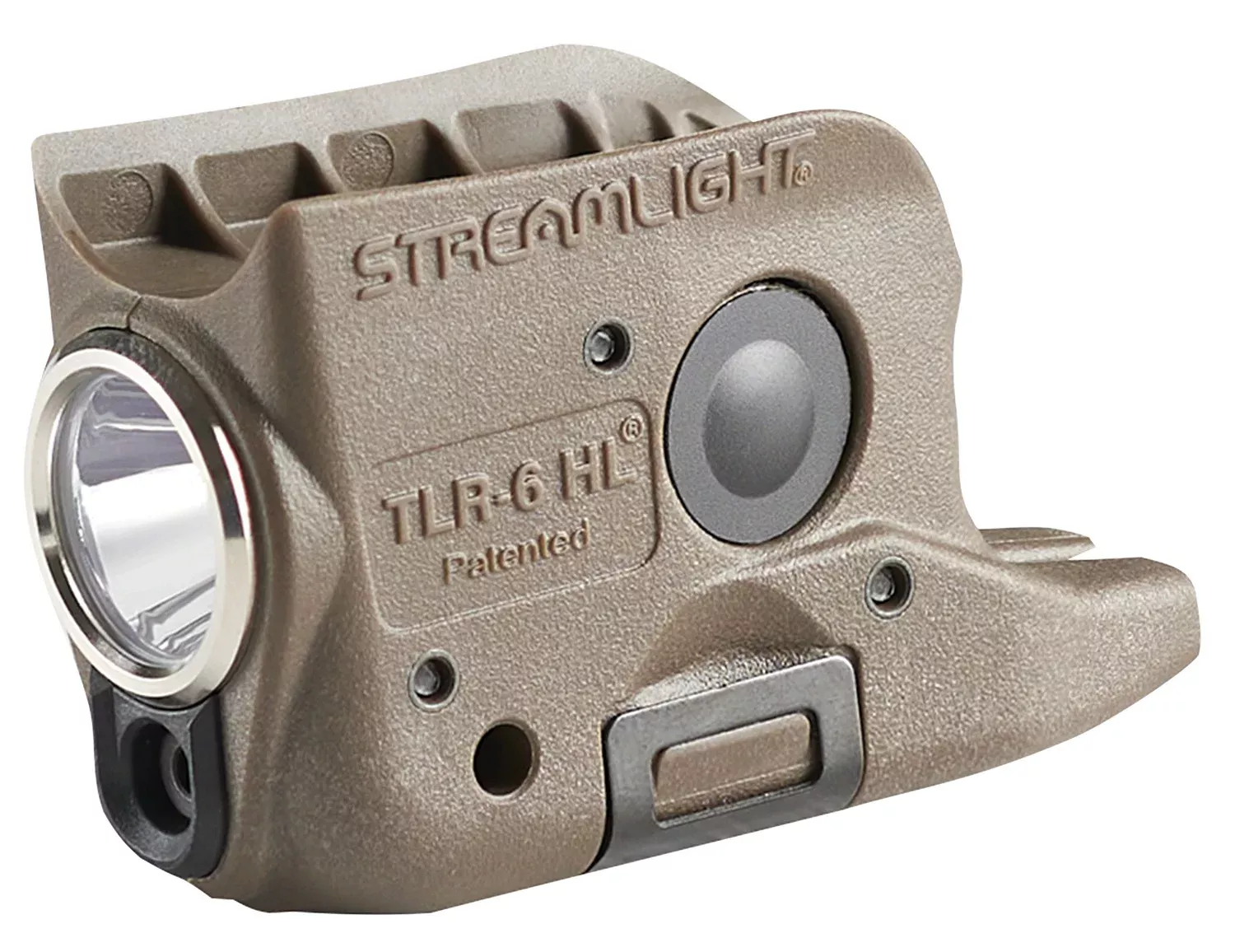 Streamlight 69351 TLR-6 HL G Gun LightFlat Dark Earth 300 Lumens White LED/Green Laser Glock 42/43/43X/48