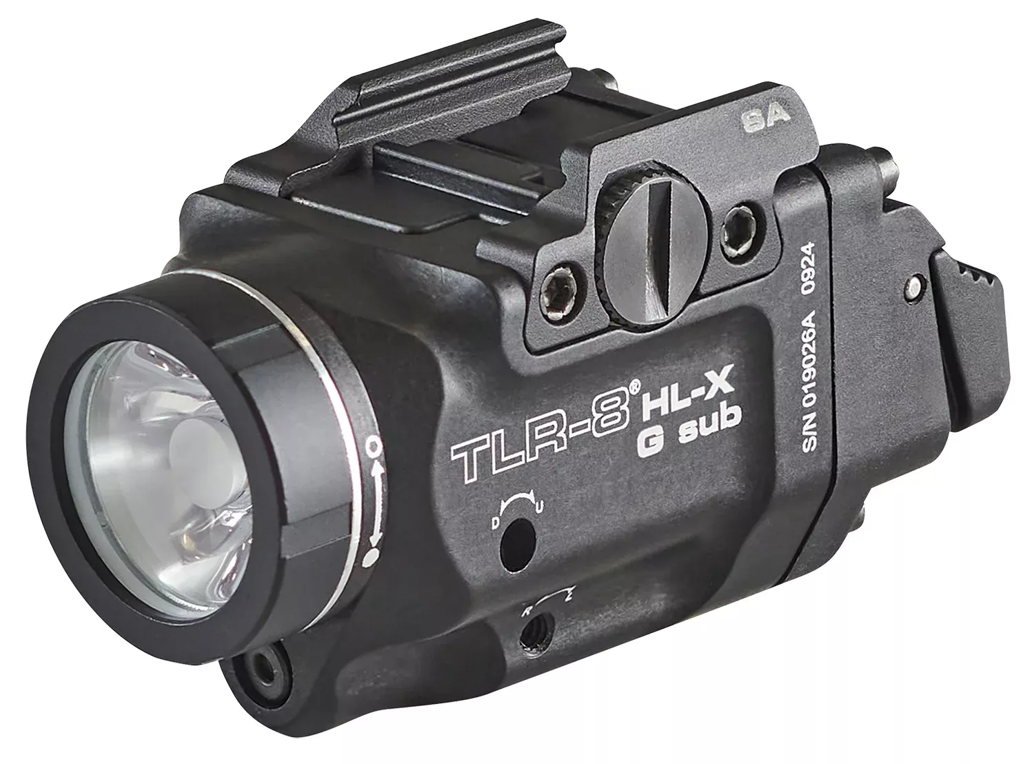 Streamlight 69479 TLR-8Black Aluminum Springfield Hellcat 500 Lumens Green Laser