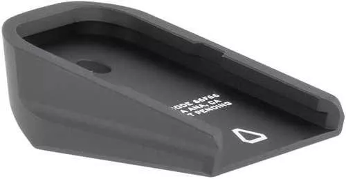 Strike Base Plate For Glock Black AFALSEdized Aluminum