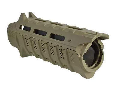 Strike Industries Carbine Length Viper Handguard | FDE + BLACK | SI-STRIKE-HG-CFDE-BK