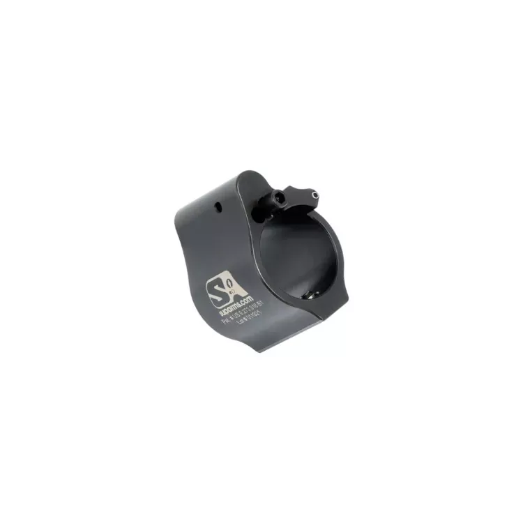 Superlative Arms .750” Adjustable Gas Block / Stainless Steel / Solid, Set Screw / Melonite Finish