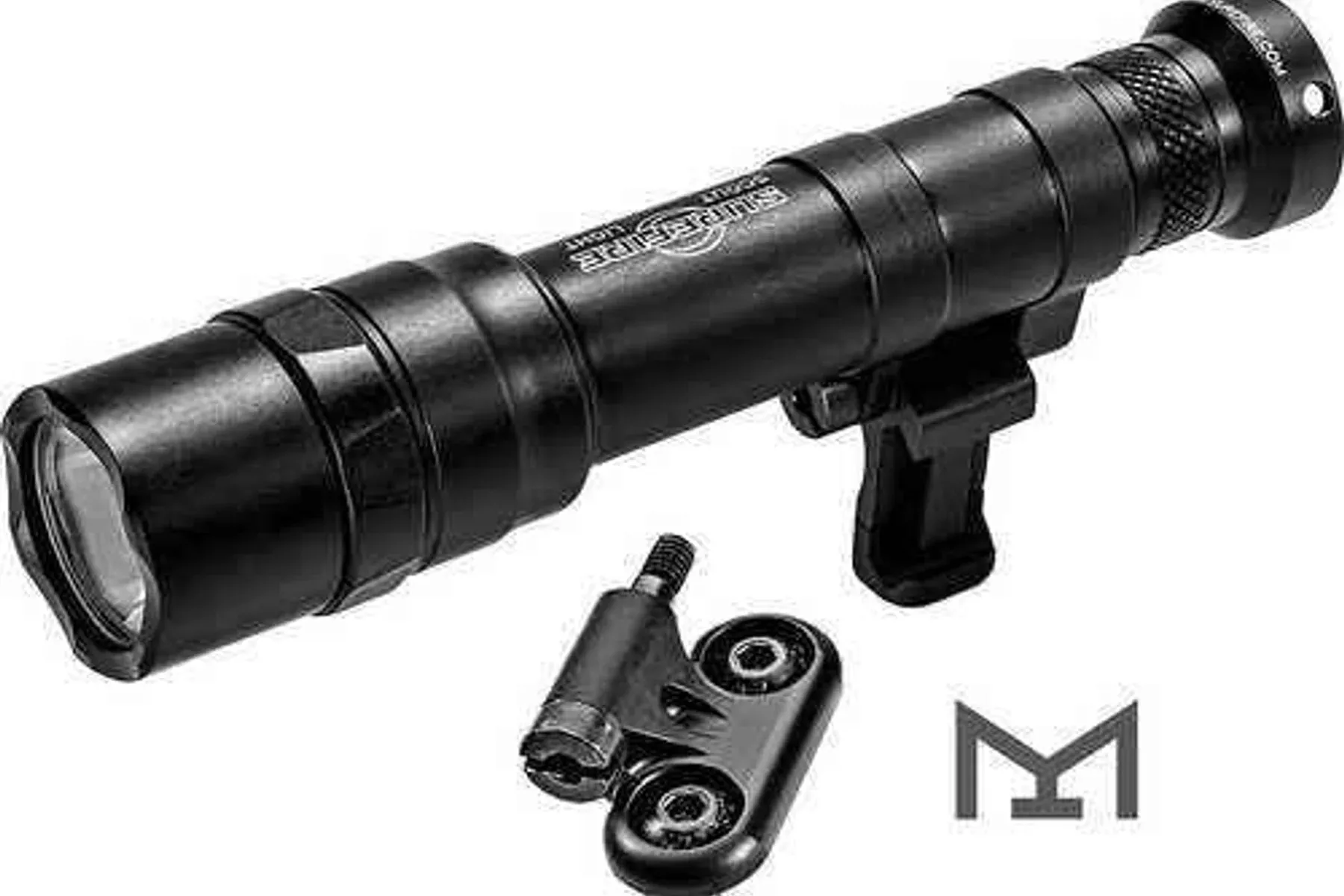 Surefire Dual Fuel Scout Light Pro Tactical Rifle 1500 Lumens White Led Black AFALSEdized Aluminum 250 Meters B
