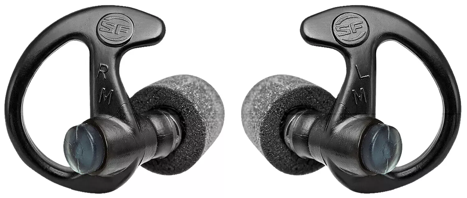 SureFire EP10BKMPR EP10 Sonic Defenders Ultra Max Foam 30 dB Full Block Black Medium Adult 1 Pair