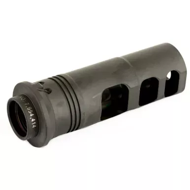Surefire SOCOM | Muzzle Brake | Suppressor Adapter | 338 Lapua | 5/8 x 24 | Right Hand | Black | SFMB-338-5/8-24
