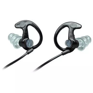 Surefire Sonic Defenders Max Ear Plug | Medium | Removable Cord | Black Finish | EP5-BK-MPR