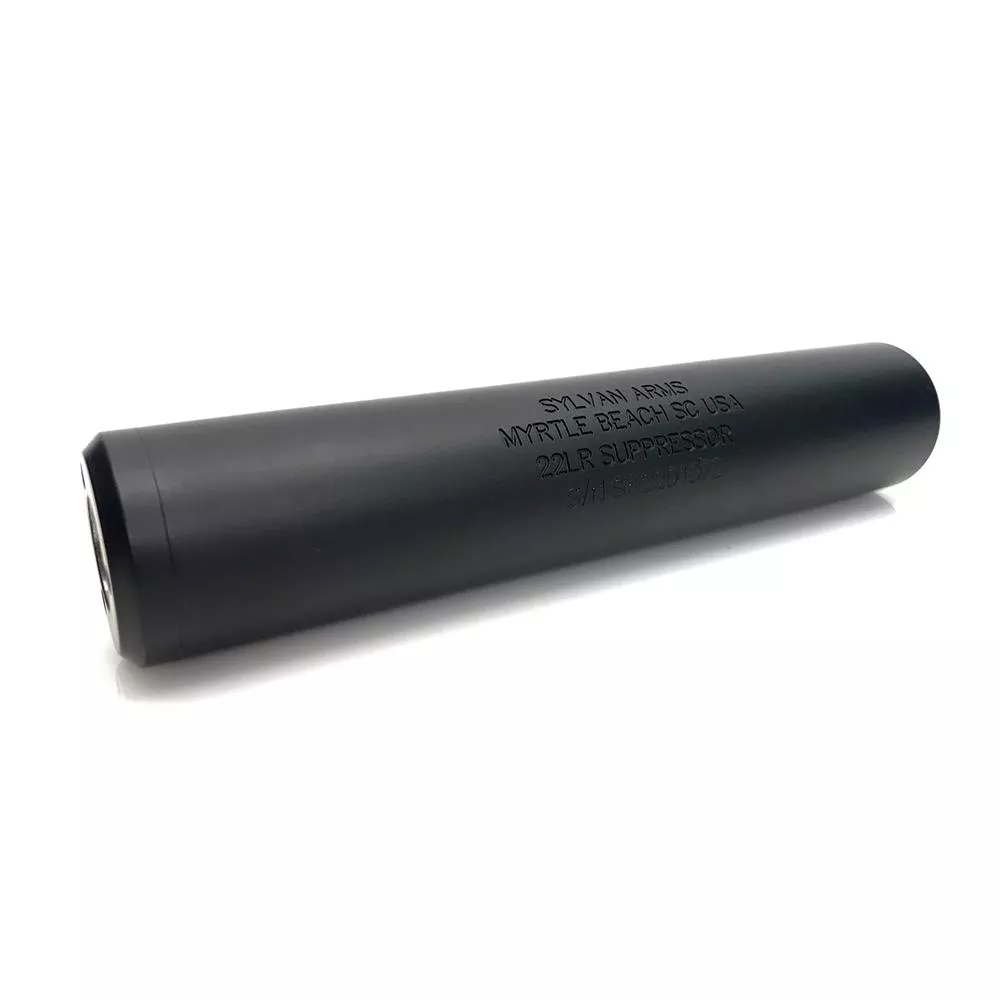 Sylvan Arms Tomcat Titanium Suppressor .22 LR 1/2×28 Thread Black