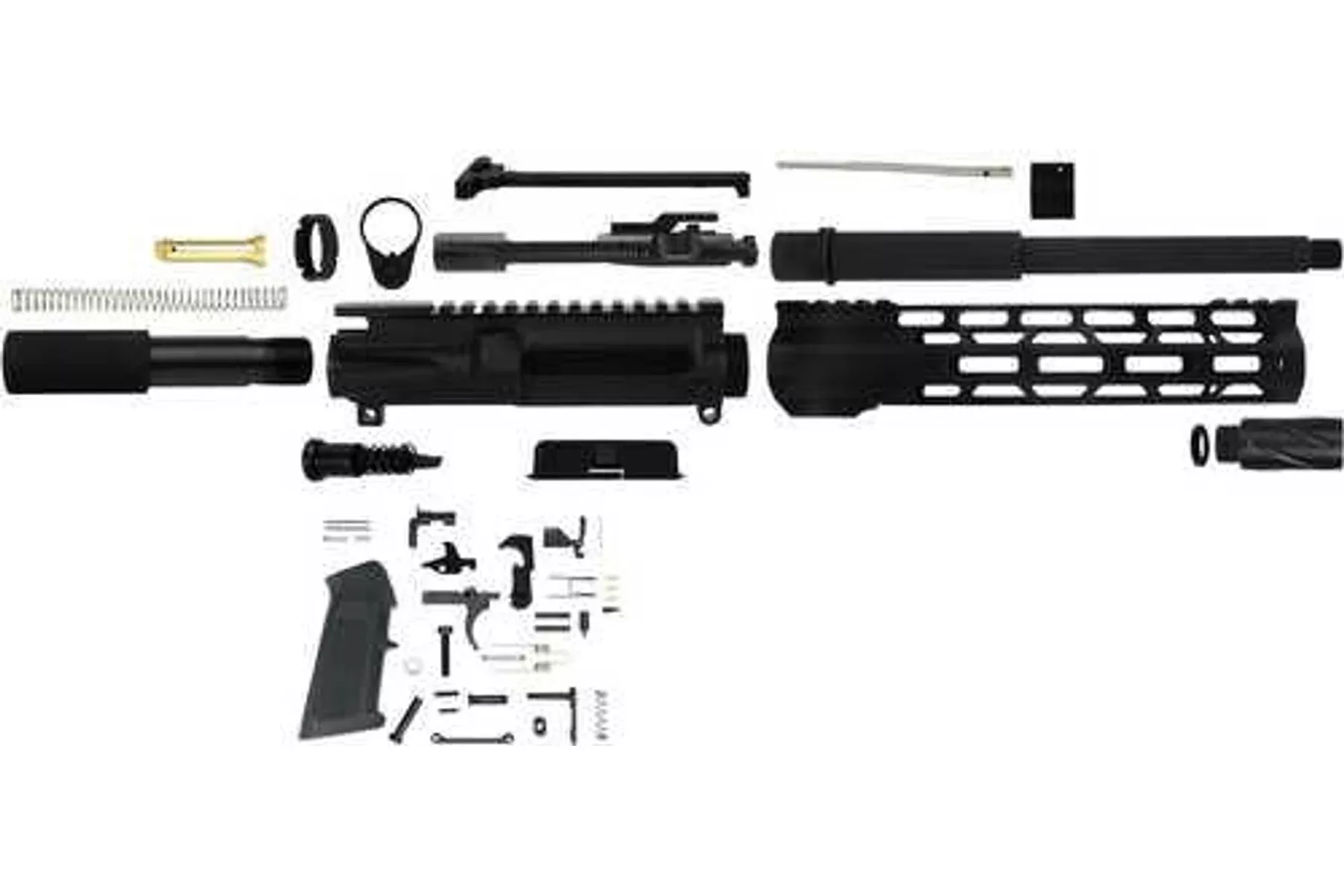 TacFire AR15 Pistol Build Kit 300 ACC Blackout With Lower Parts 10.50" Barrel Parkerized*Sports S