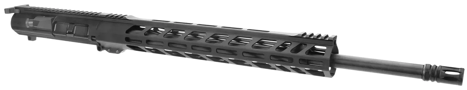 TacFire BU-308-20 Rifle Upper Assembly 308 Win Caliber with 20″ Black Nitride Barrel, Black Anodized 7075-T6 Aluminum Receiver & M-LOK Handguard for AR-Platform Includes Bolt Carrier Group