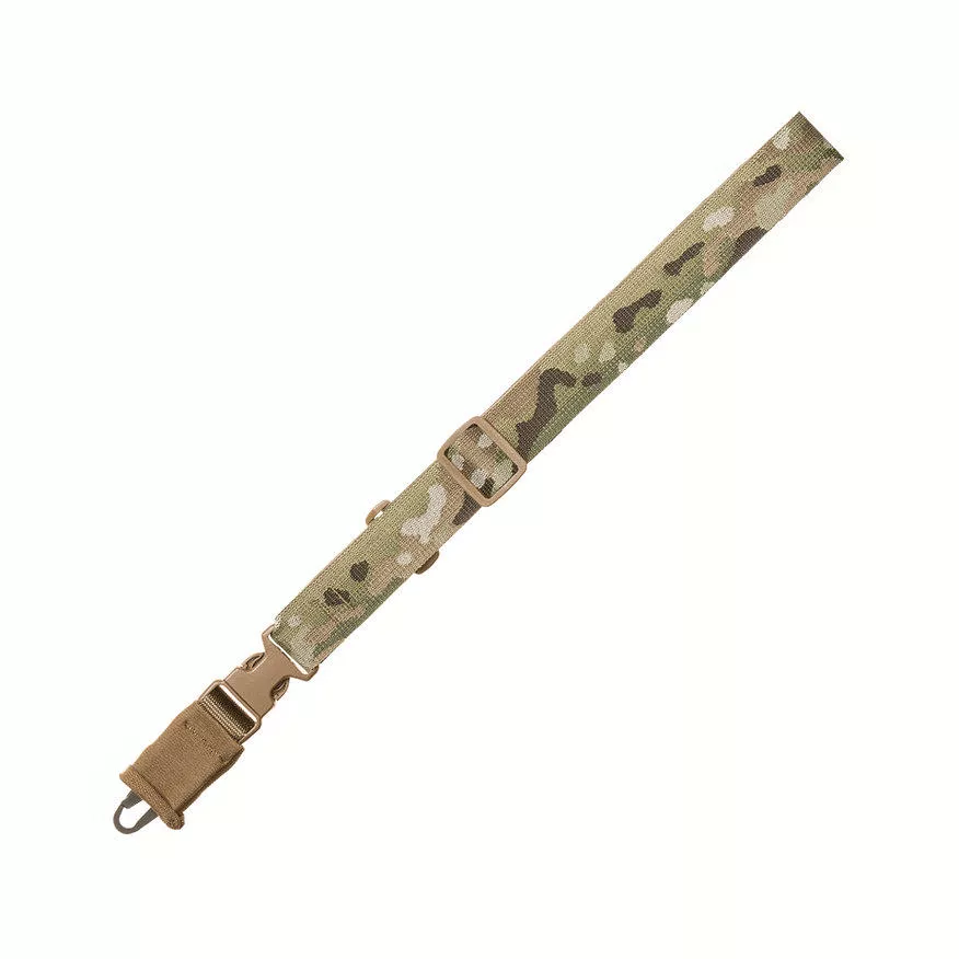 TacShield CQB 1-Point Sling 1.5" Multi-Cam Black with HK Snap Hook