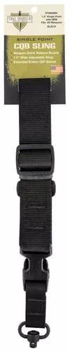 TacShield CQB Single Point Sling QD Push Button Swivel 1.5 Black