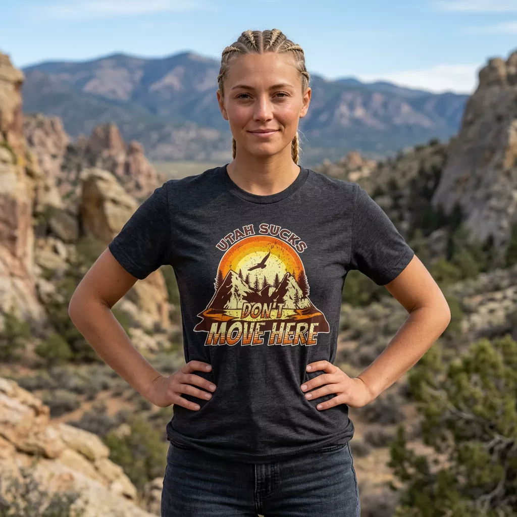 Tactical Penguin "Utah Sucks" Tee