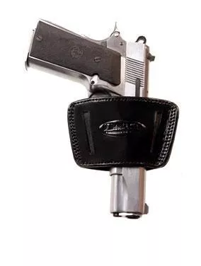TAGUA INSIDE WAISTBAND BLACK LARGE LEATHER HOLSTER