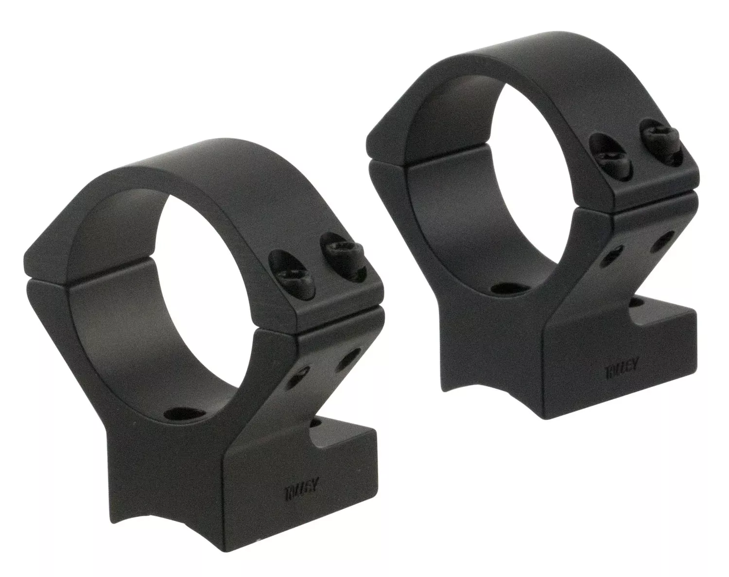 Talley 930707 Scope Mount/Ring ComboBlack Anodized 1" Tube Ruger 10/22 Low Rings