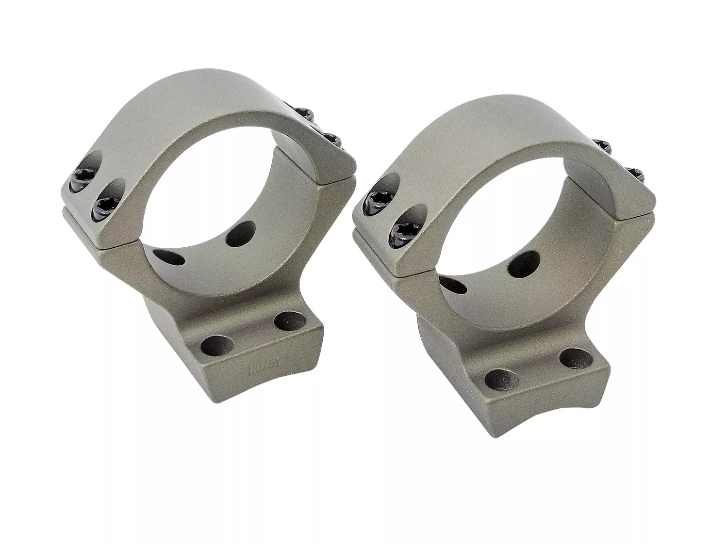 Talley SB940735 Scope Mount/Ring ComboSmoked Bronze Cerakote 1″ Tube Fits X-Bolt Medium Rings
