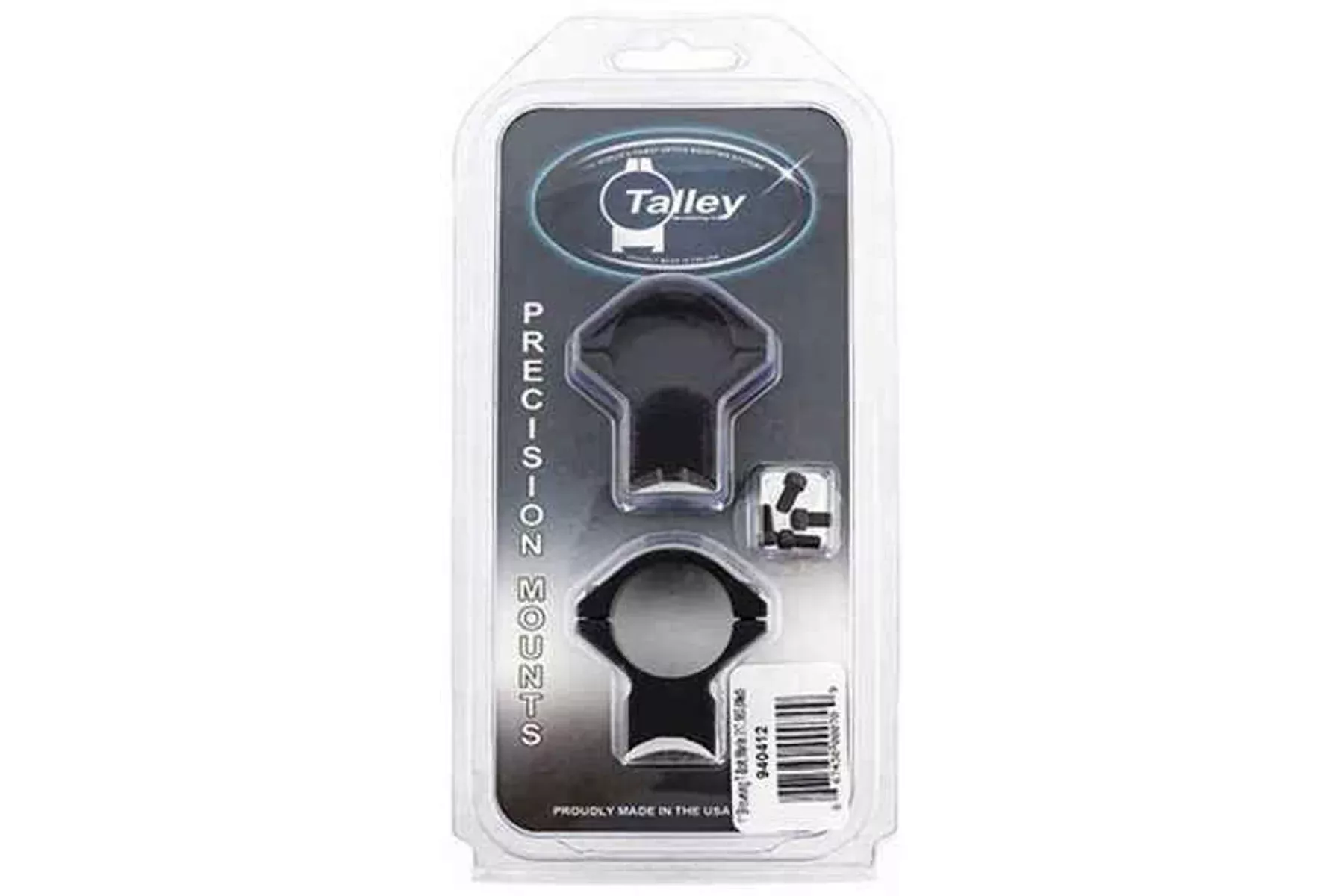 Talley Scope Rings Browning T-Bolt 1" Medium Black