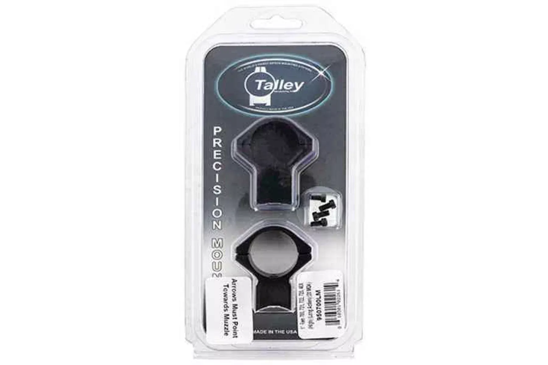 Talley Scope Rings Remington 700 1" High Black