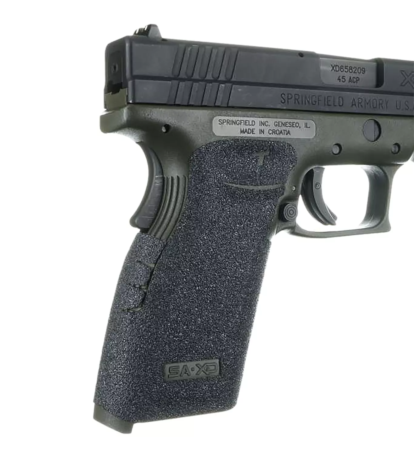Talon Grips 202R Adhesive GripTextured Black Rubber for Springfield XD 9,357,40