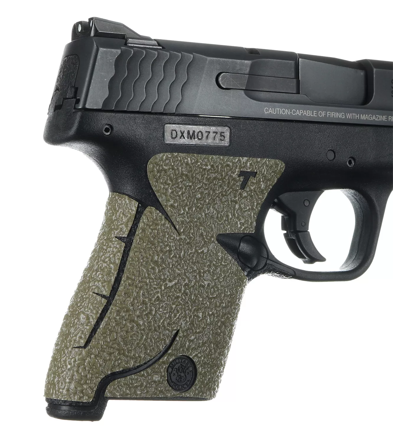 Talon Grips 705M Adhesive GripTextured Moss Rubber for S&W M&P Shield 9,40