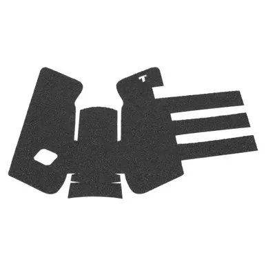 TALON Grips Inc Rubber - Grip Accessories, Fits Glock Gen3 17/22/24/31/34/35/37, Black