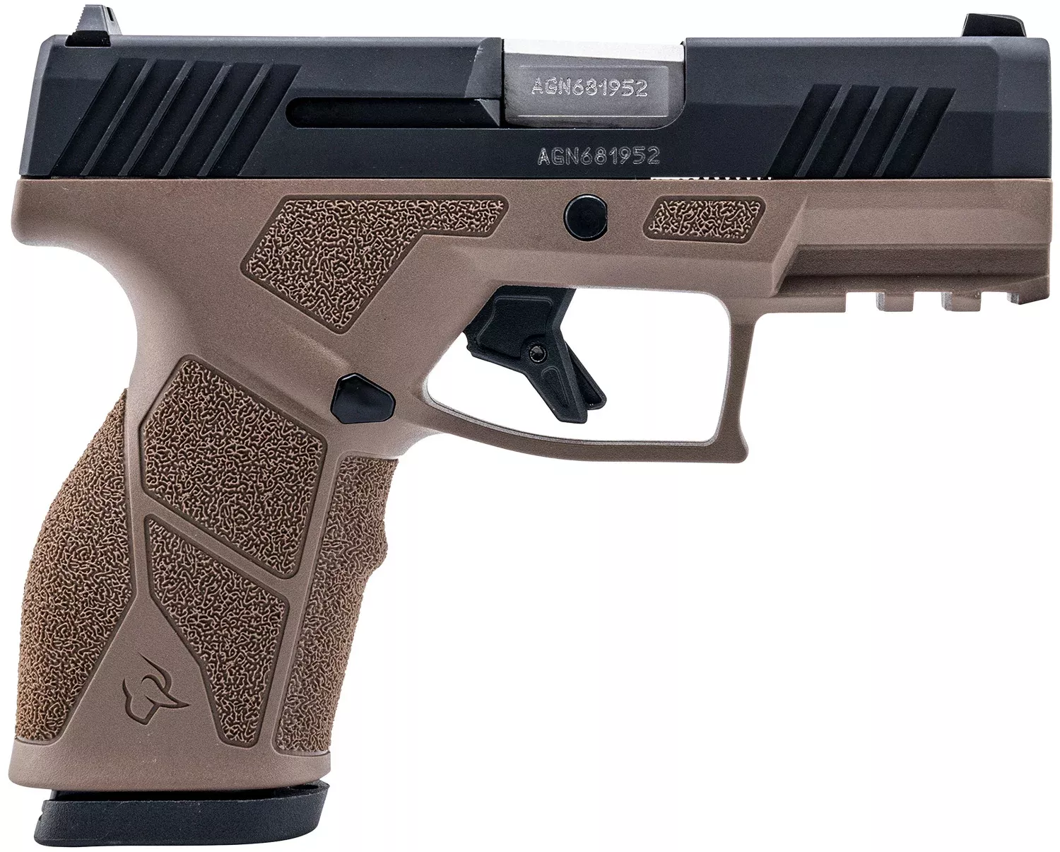 Taurus 1-GX2931B-10 GX29mm Luger 10+1 3.37" Matte Stainless Steel Barrel, Matte Black Serrated Stainless Steel Slide, Brown Polymer Frame w/Picatinny Rail, Polymer Grip
