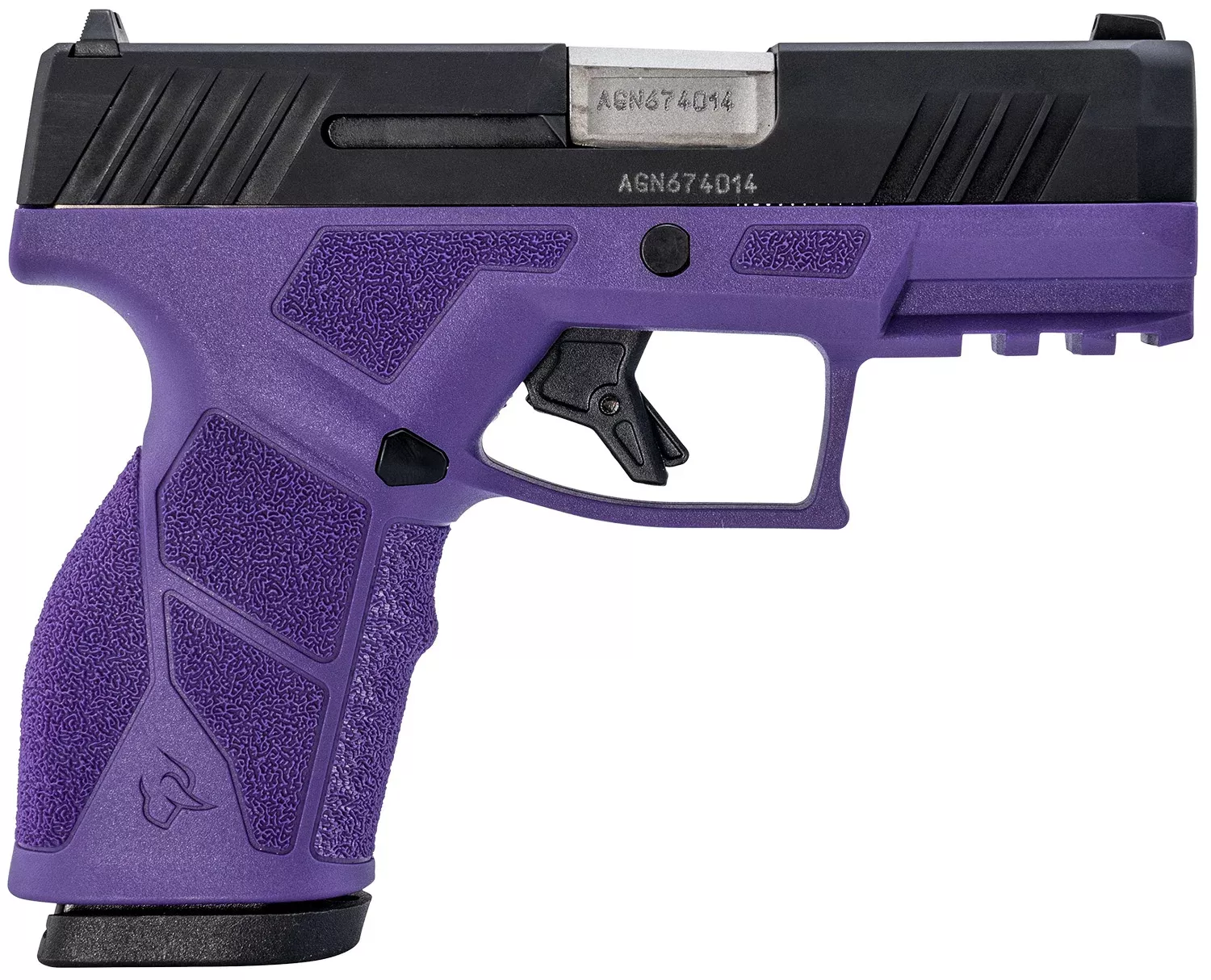 Taurus 1-GX2931DP-10 GX29mm Luger 10+1 3.37" Matte Stainless Steel Barrel, Matte Black Serrated Stainless Steel Slide, Dark Purple Polymer Frame w/Picatinny Rail, Polymer Grip
