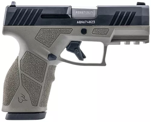 Taurus 1-GX2931O GX29mm Luger 13+1 3.37" Matte Stainless Steel Barrel, Matte Black Serrated Stainless Steel Slide, OD Green Polymer Frame w/Picatinny Rail, Polymer Grip