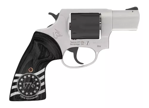 TAURUS 856 38SPL 1776 3"6RD SS/BK