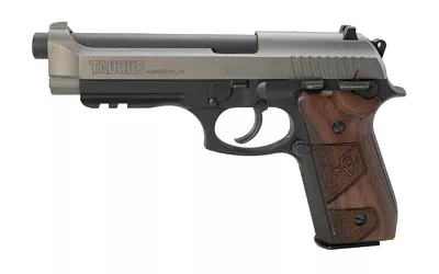 TAURUS PT92 9MM 5" 17RD BK/TUNG WD