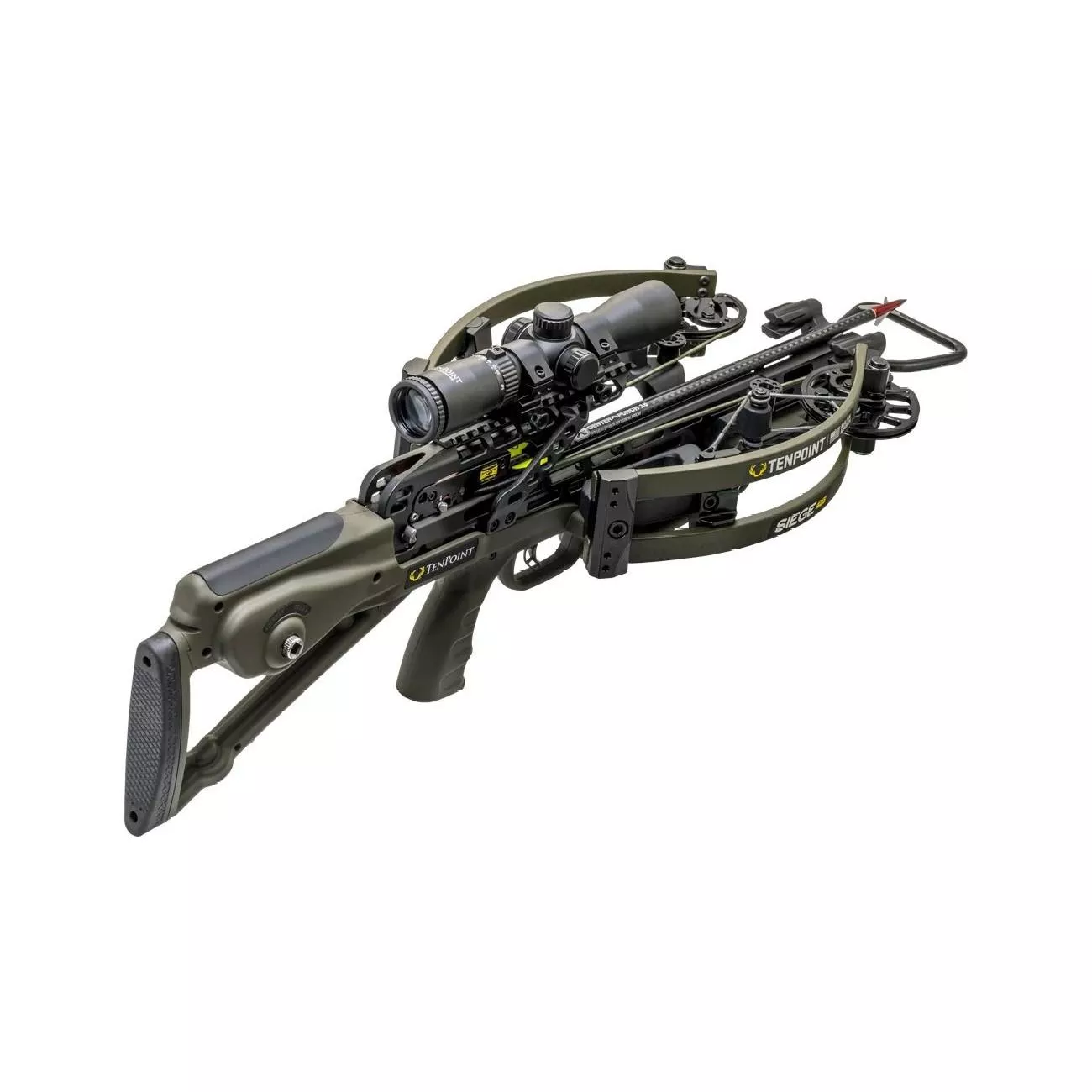 TenPoint Siege 425 ACUslide RangeMaster 100 Scope Moss Green