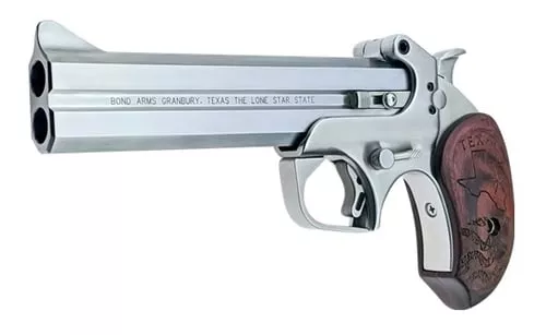 THE TEXAN .45/410 6 BARREL WITH EXTENDED GRIP EXT ROSEWOOD GRIP