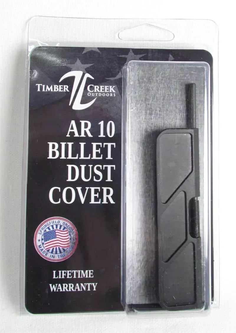 Timber Creek AR10 Billet Dust Cover – Black