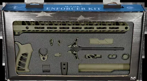 Timber Creek M-LOK Ultralight Build Kit – Olive Drab